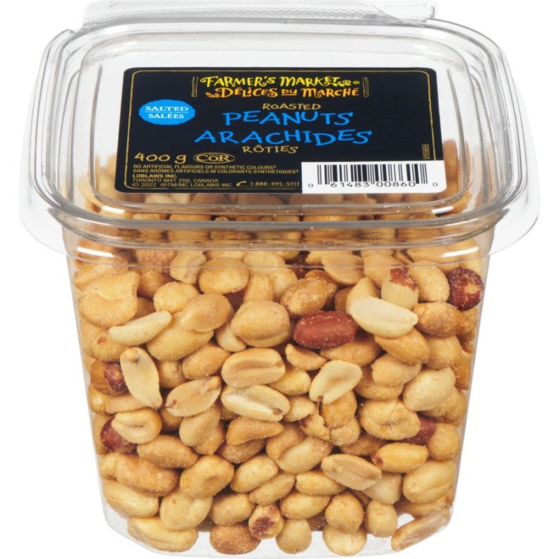Farmer’s Market Roasted Peanuts Salted 400 g