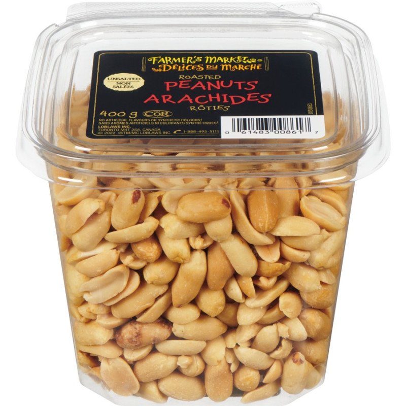 Farmer’s Market Roasted Peanuts Unsalted 400 g