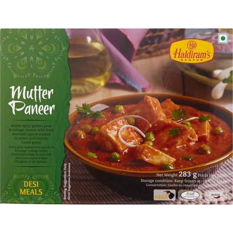 Haldiram's Mutter Paneer 283 g