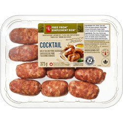 PC Free From Cocktail Mild Italian Pork Sausages 375 g
