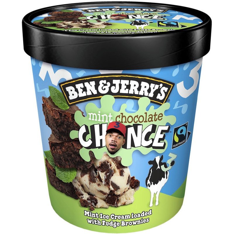 Ben & Jerry's Ice Cream Mint Chocolate Chance 473 ml