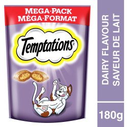 Temptations Creamy Dairy Flavour Treats for Cats 180 g