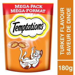Temptations Tantalizing Turkey Flavour Treats for Cats 180 g