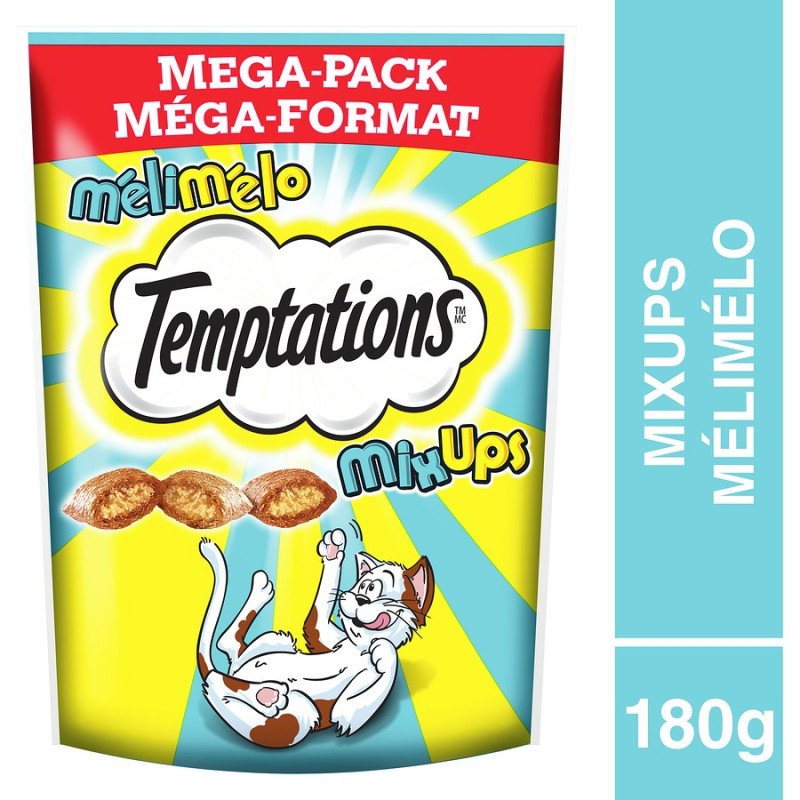 Temptations Mixups Tuna Shrimp & Salmon Treats for Cats 180 g