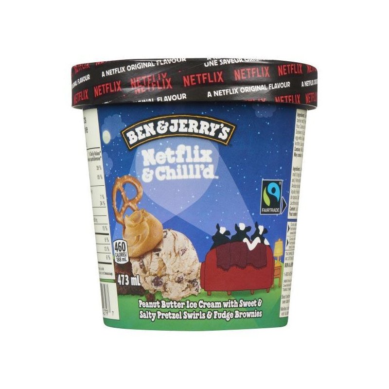 Ben & Jerry's Ice Cream Netflix & Chill'd 473 ml