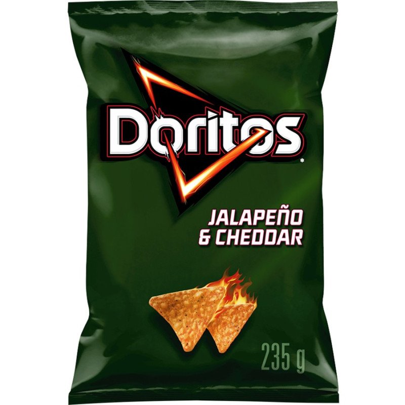 Doritos Flamin’ Hot Nacho Tortilla Chips 210 g