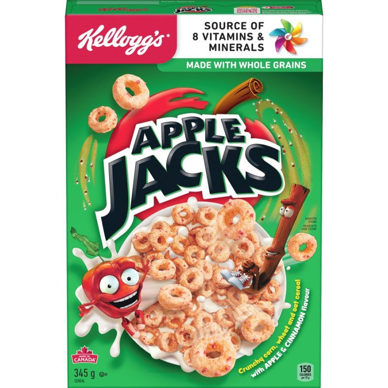 Kellogg's Apple Jacks Cereal 345 g