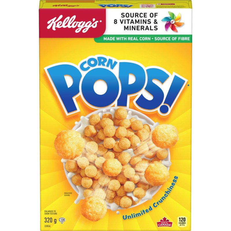 Kellogg's Corn Pops Cereal 320 g