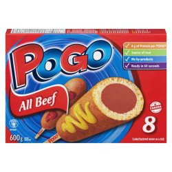 Pogo Corn Dogs All Beef 8's...