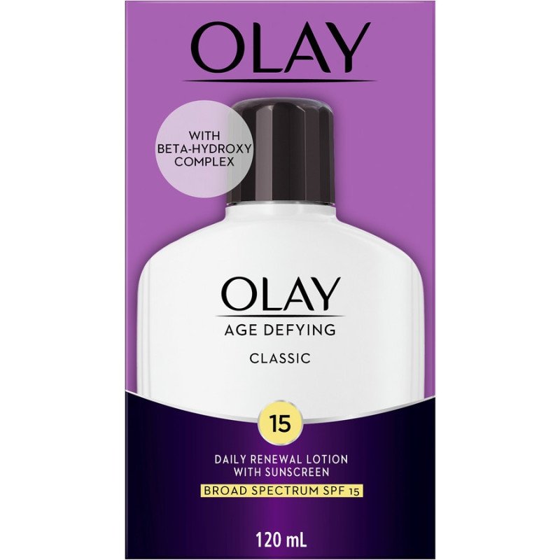 Olay Age Defying Classic Daily Renewal Lotion SPF 15 120 ml