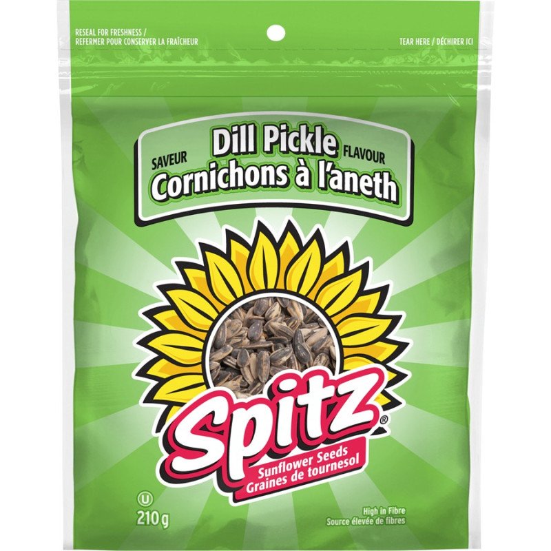 Spitz Sunflower Seeds Dill Pickle 210 g