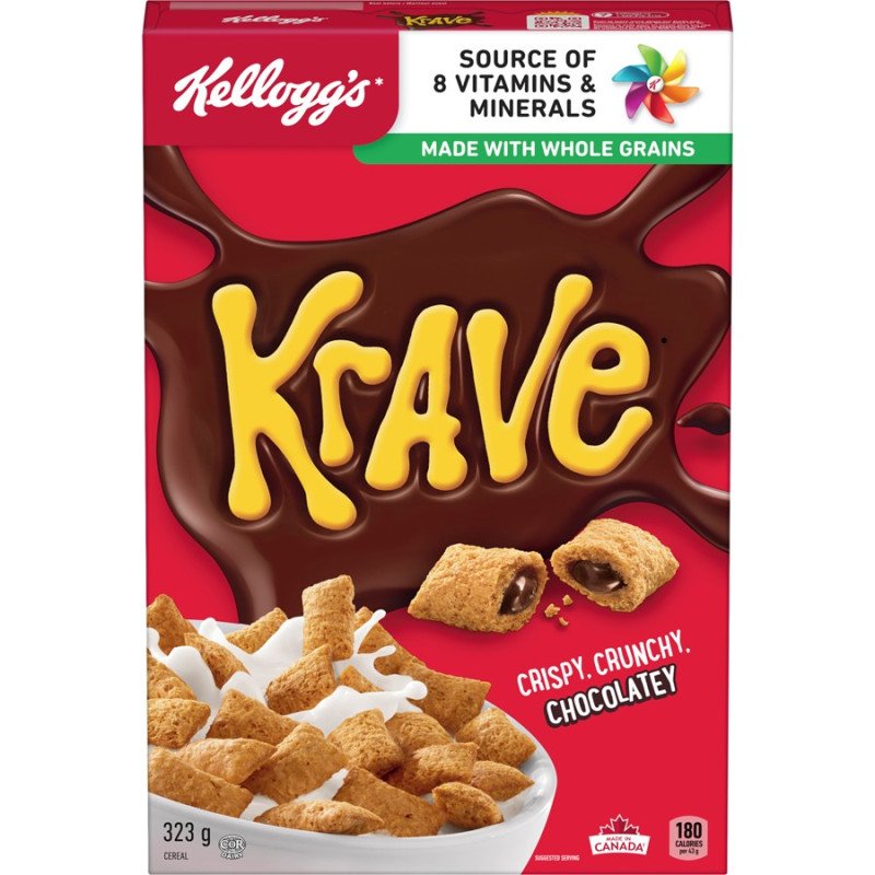 Kellogg's Krave Cereal 323 g