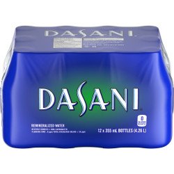 Dasani Remineralized Water 12 x 355 ml