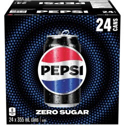 Pepsi Zero Sugar 24 x 355 ml