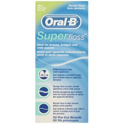 Oral B Superfloss Mint 50’s