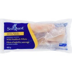 Seaquest Skinless Boneless Haddock Fillets 400 g