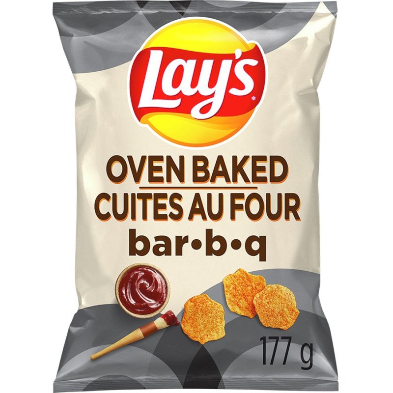 Lays Oven Baked Potato Chips BBQ 177 g