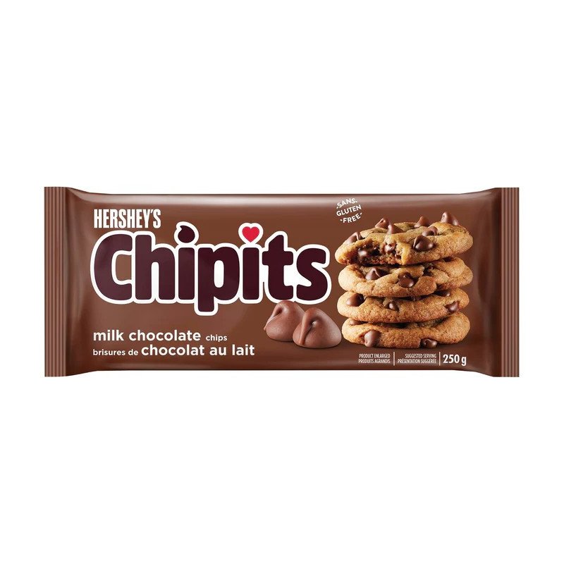 Hershey Chipits Milk Chocolate Chips 250 g