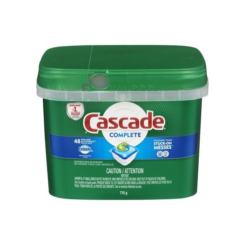 Cascade Action Pacs Complete Dawn Fresh Scent 48's
