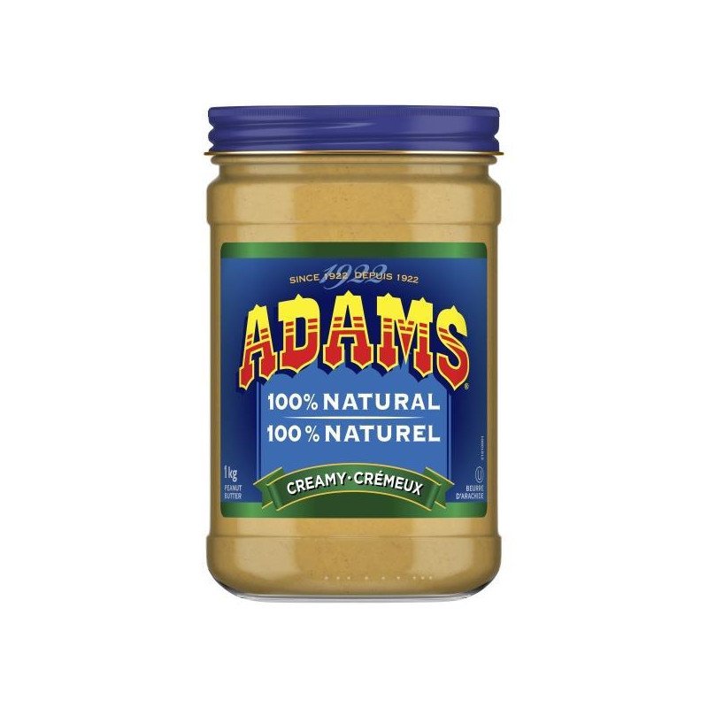 Adams Peanut Butter Creamy 1 kg