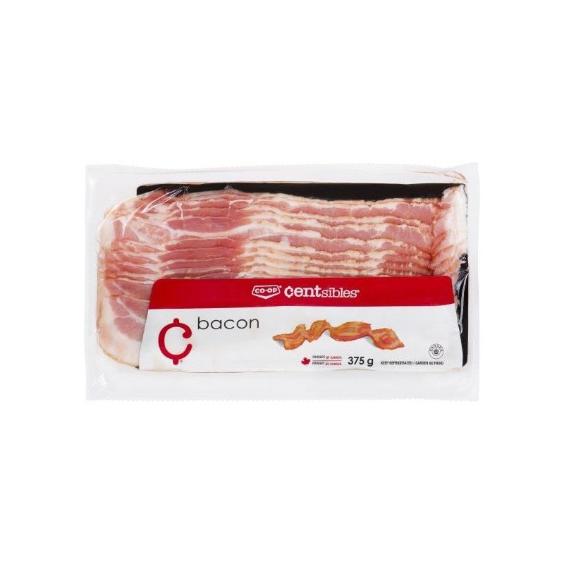 Co-op Centsibles Sliced Side Bacon 375 g