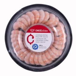 Co-op Centsibles Cooked Shrimp Ring with Sauce 284 g