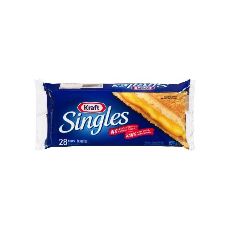 Kraft Singles Cheese Slices Thick 28's