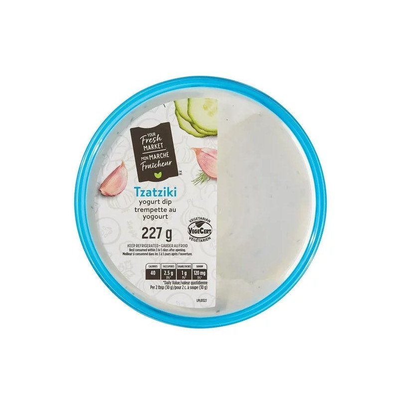 Your Fresh Market Dip Tzaziki Yogurt 227 g