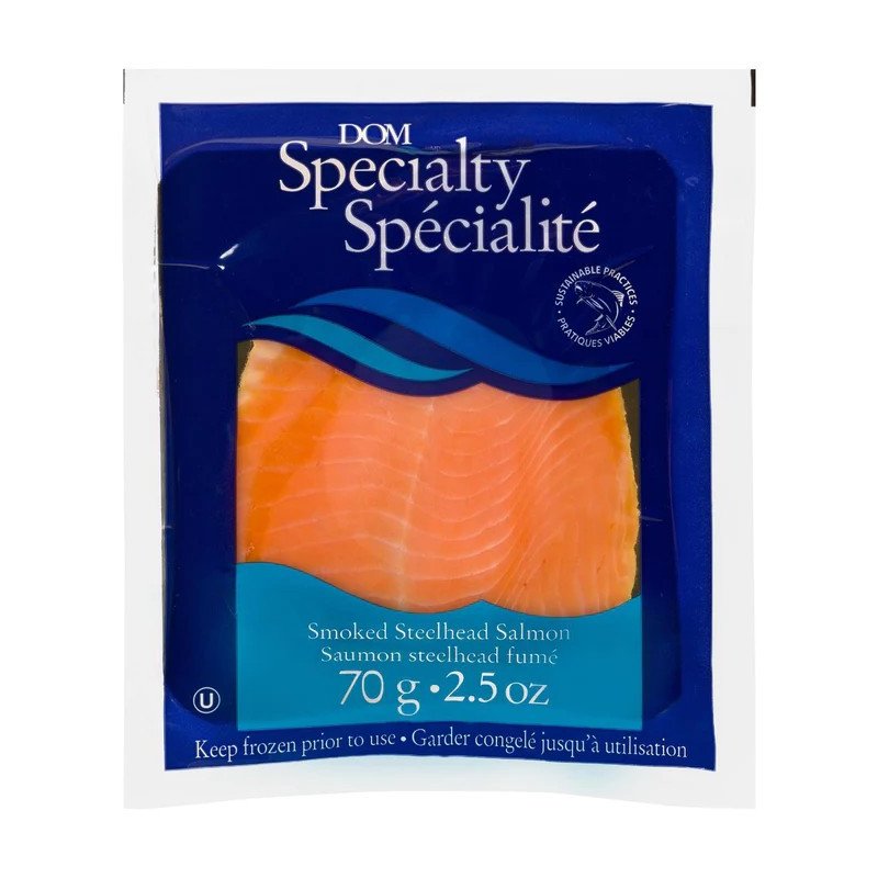 DOM Smoked Steelhead Salmon 70 g