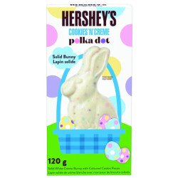Hershey Solid Bunny Cookies ‘N’ Creme Polka Dot 120 g