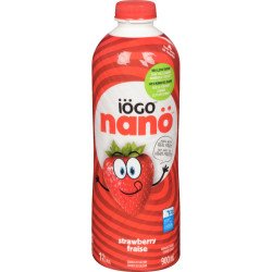 Iogo Nano Yogurt Drink Strawberry 1% 900 ml