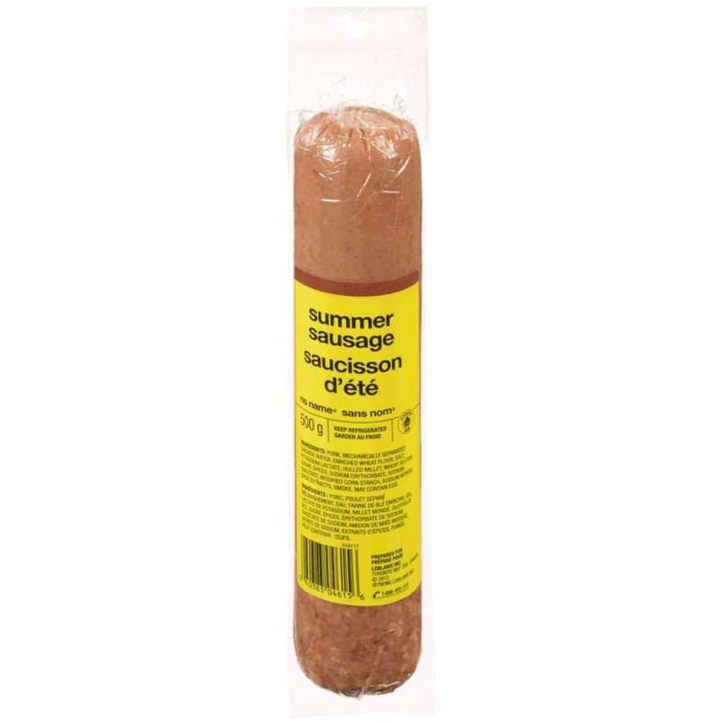 No Name Summer Sausage Chub 500 g