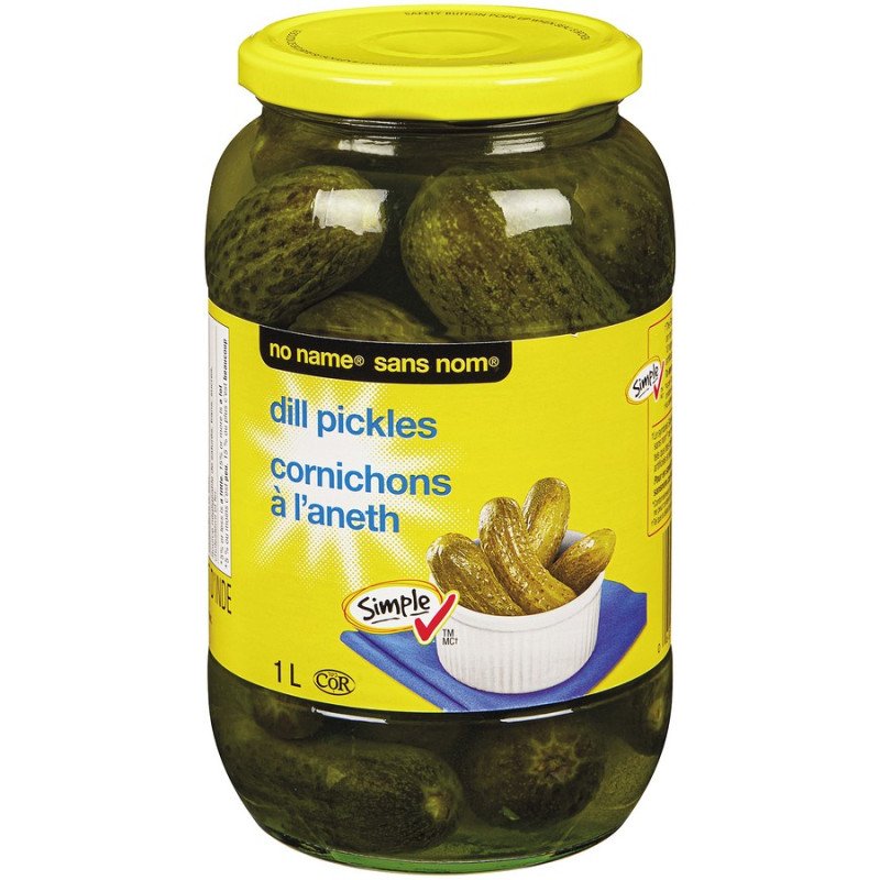 No Name Dill Pickles No Garlic 1 L