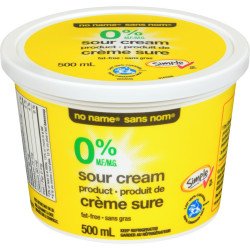 No Name Fat Free Sour Cream...