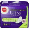 Life Brand Ultra Thin Long Super Pads with Wings 16’s