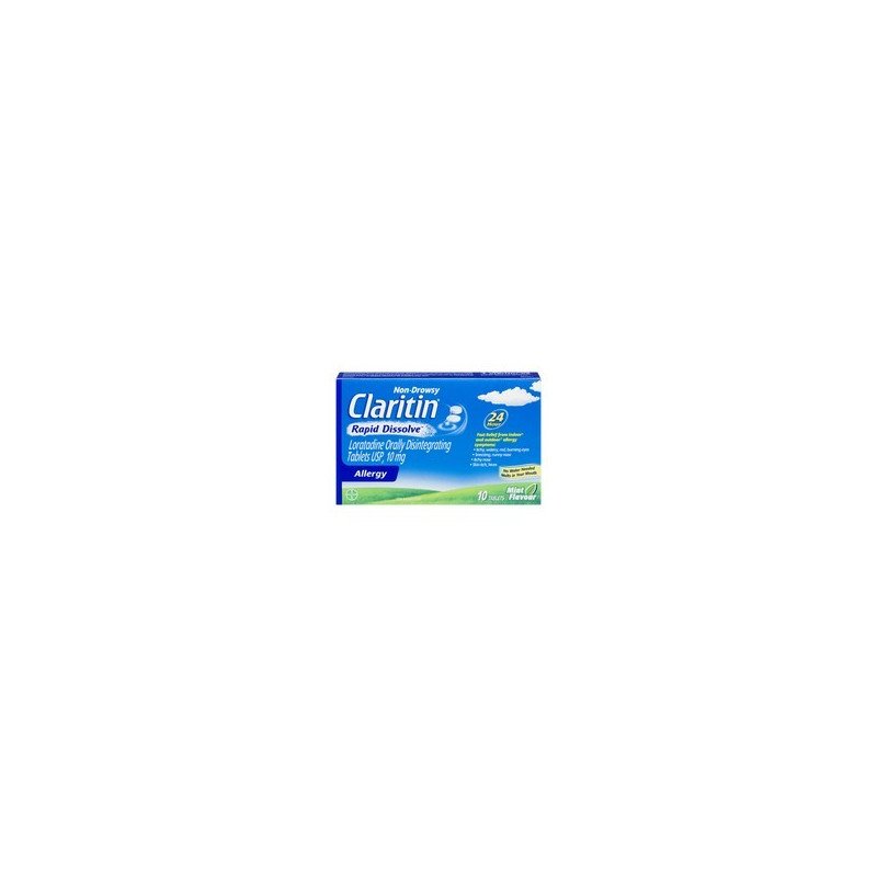 Claritin Non-Drowsy 24-Hour Rapid Dissolve 10mg 10's