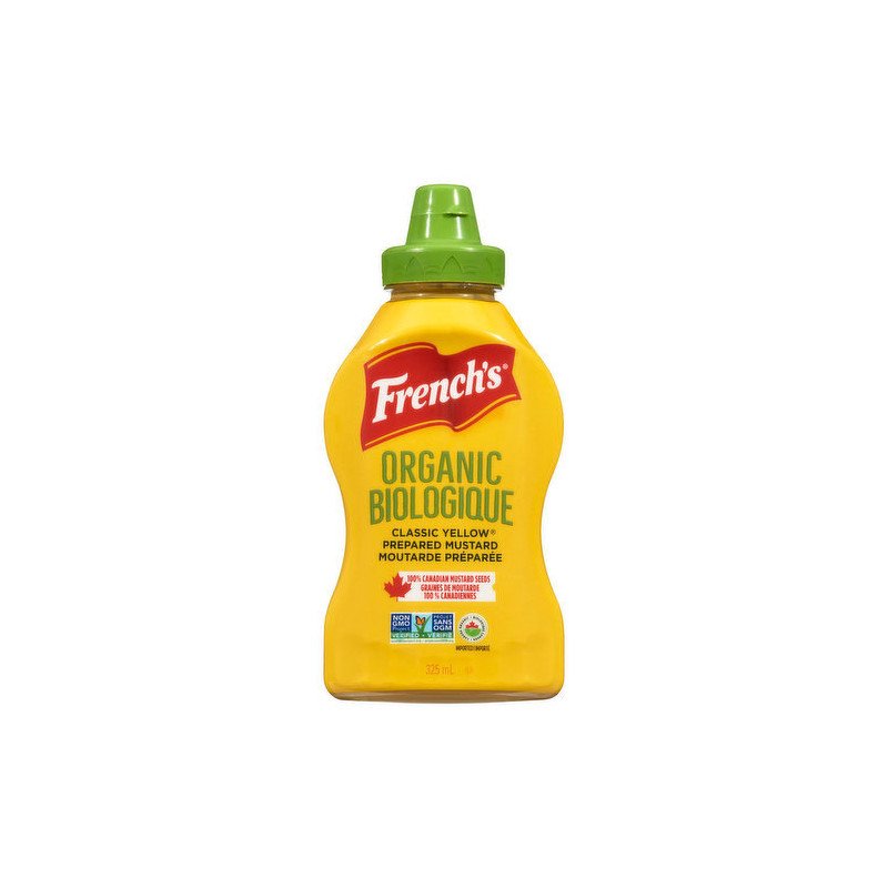 French’s Organic Classic Yellow Mustard 325 ml