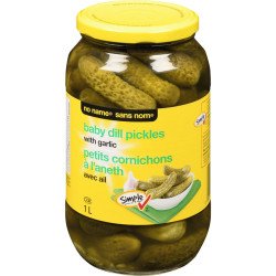 No Name Baby Dill Pickles...