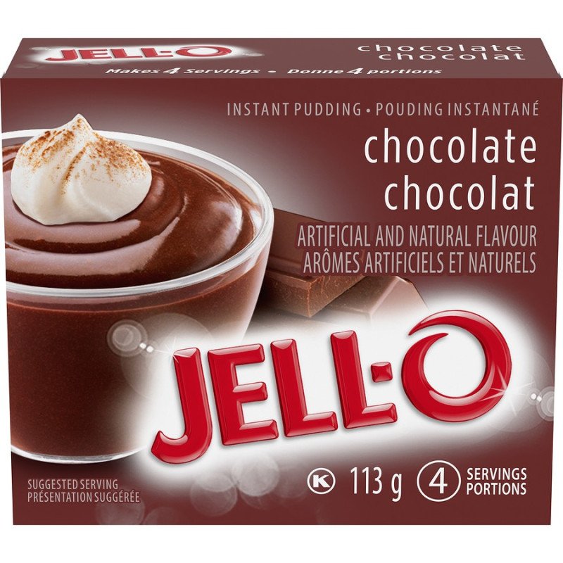 Jell-O Instant Pudding Chocolate 113 g