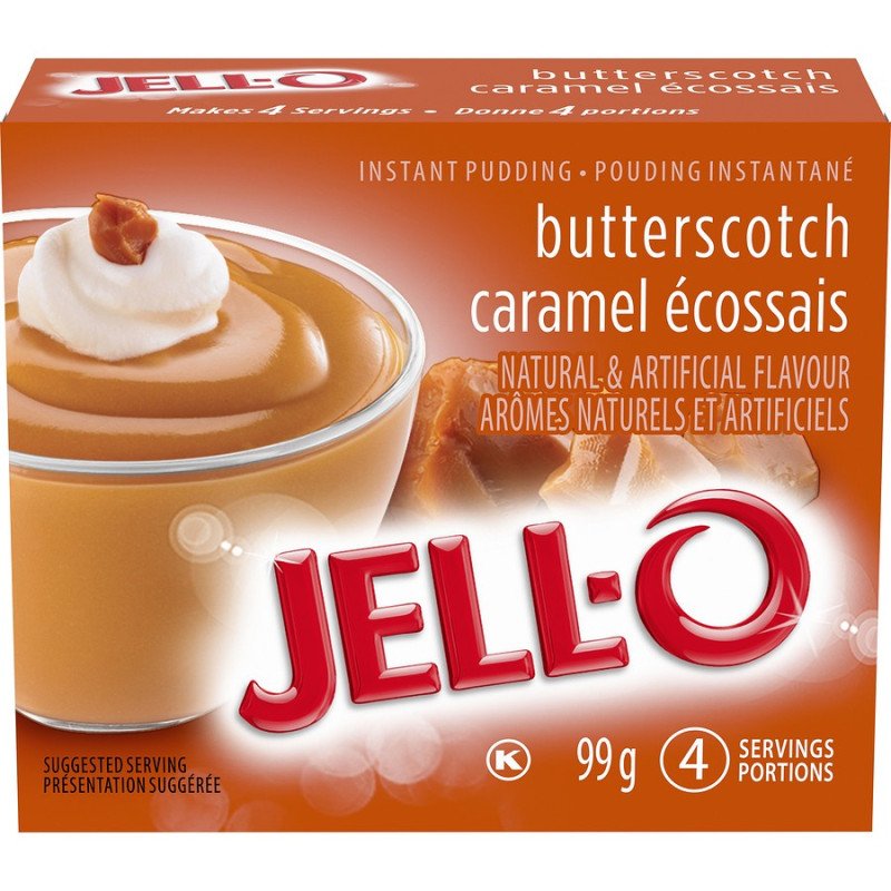 Jell-O Instant Butterscotch Pudding Mix 99 g