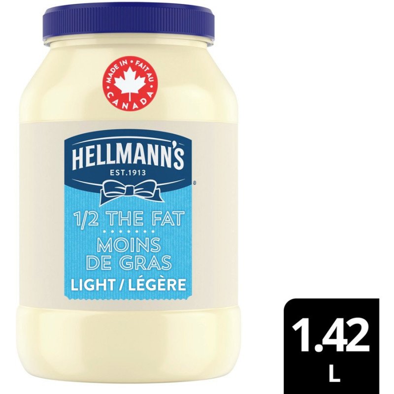 Hellmann's ½ the Fat Mayonnaise Type Dressing 1.42 L