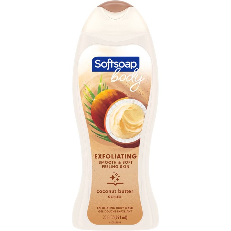 Softsoap Bodywash Coconut Butter Scrub 591 ml