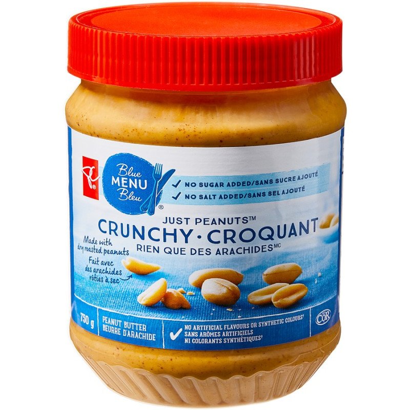 PC Blue Menu Crunchy Peanut Butter 750 g