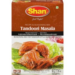 Shan Spice Mix for Tandoori Chicken BBQ 50 g