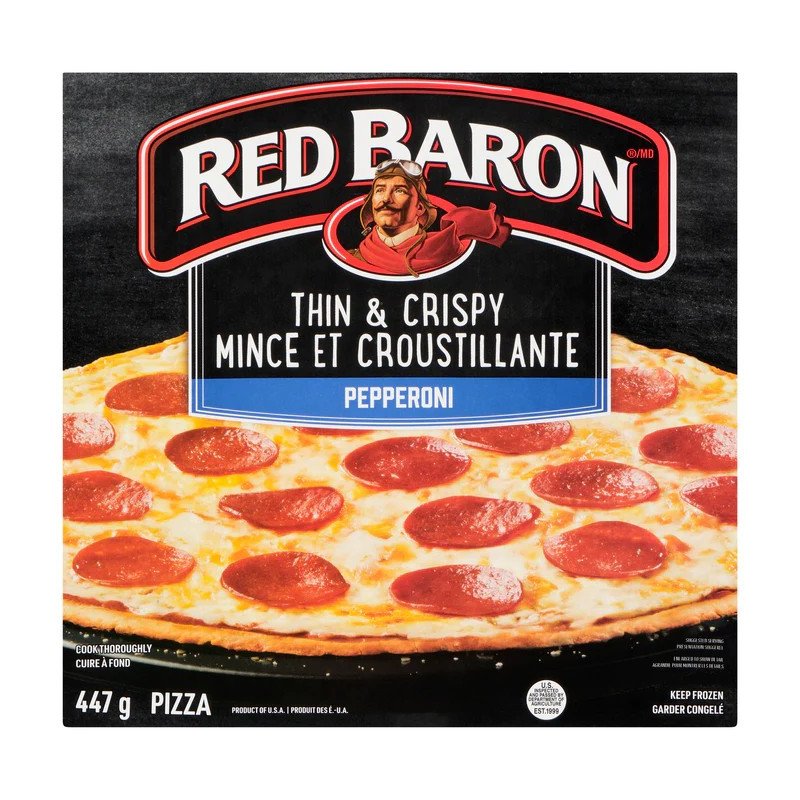 Red Baron Pizza Thin & Crispy Pepperoni 447 g