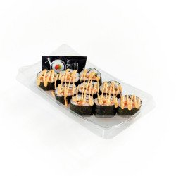 Bento Spicy Salmon Sushi Roll 200 g (after 11 am)