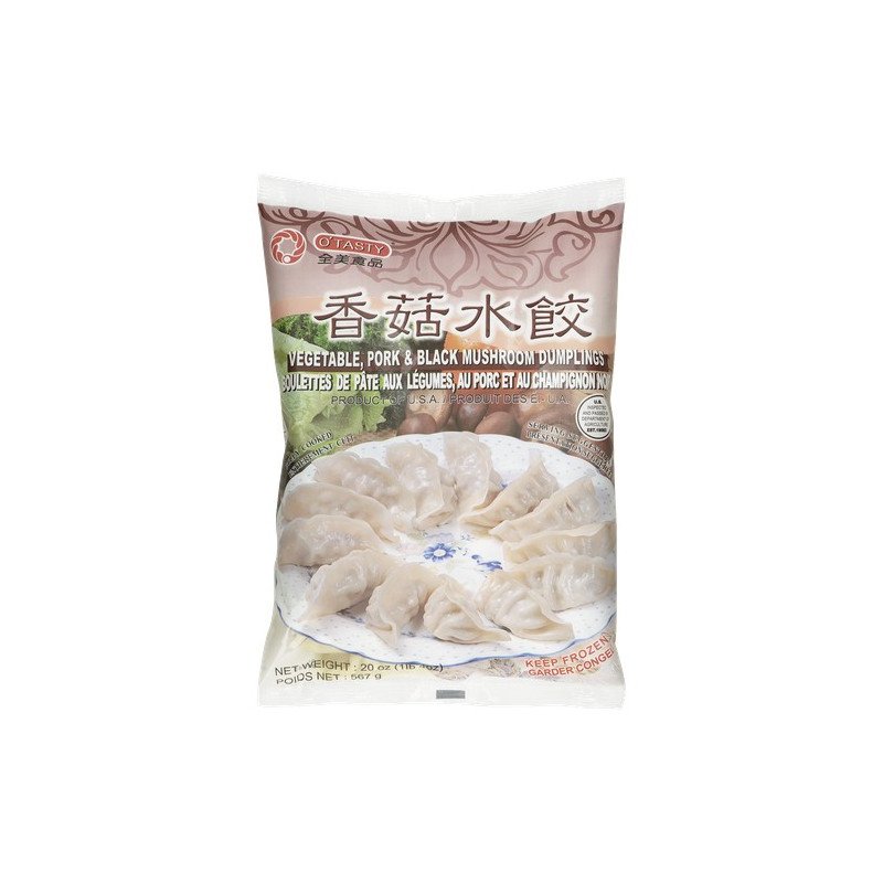 O'Tasty Vegetable Pork & Mushroom Dumplings 567 g
