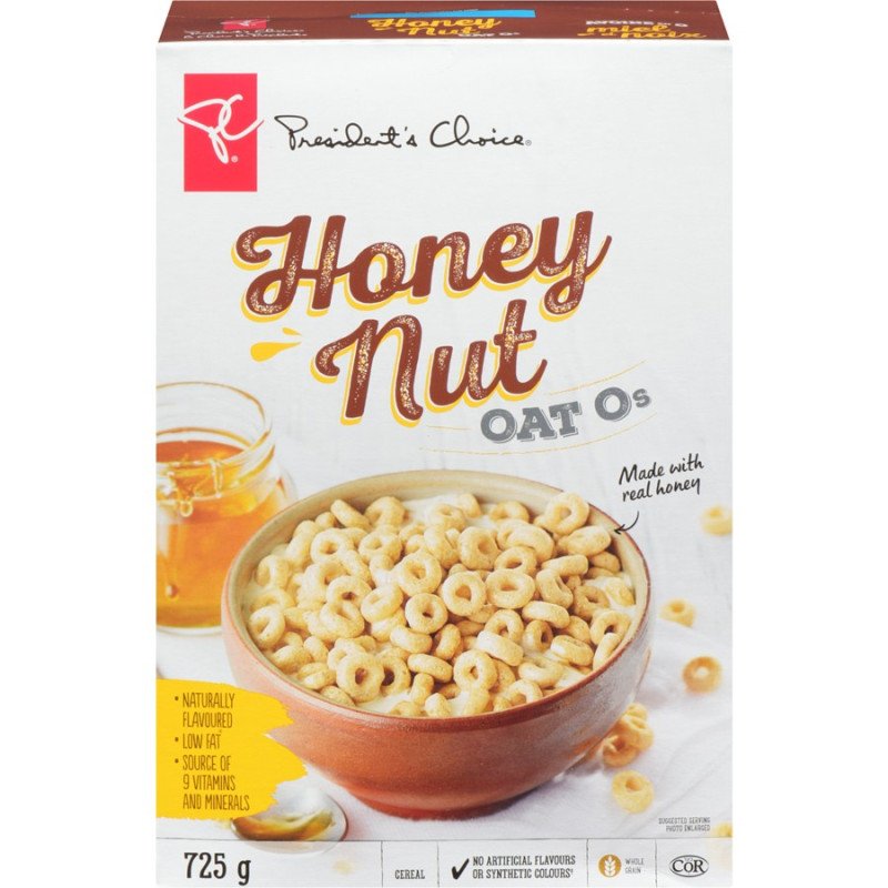 PC Honey Nut Os Cereal 725 g