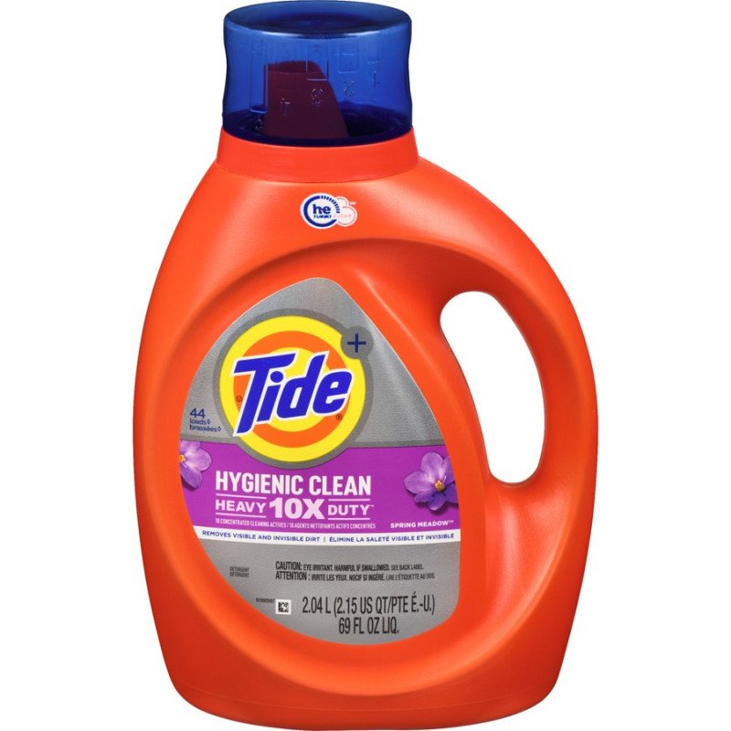 Tide Liquid HE Laundry + Hygienic Clean Heavy Duty Spring Meadow 2.04 L