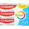 Colgate Total Toothpaste Whitening Value Pack 3 x 120 ml